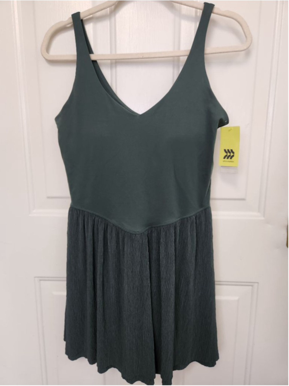 All in Motion Moisture Wicking Quick Dry Active Dress Dark Green